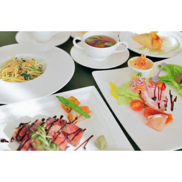 当館名物の秋川牛のコースです。