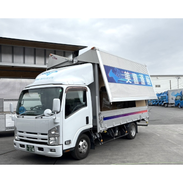 当社でいちばん小回りが可能な車両です